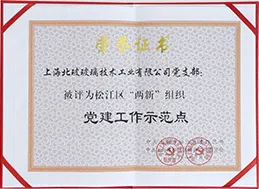 黨建工(gōng)作(zuò)示範點